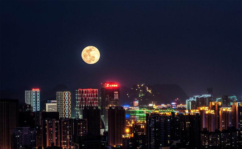 枫景阳台丰收的中国，幸福我的家，美丽枫景，智见未来。
